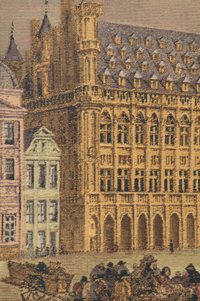 Town Hall Brussels Belgian Wall Tapestry