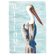 Flag Brown Pelican Polyester 13x18