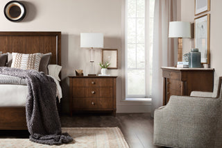 Archives Three-Drawer Nightstand