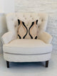 Misty Belvedere Luxury Throw Pillow in Brown and Black Tones , 16"x16"