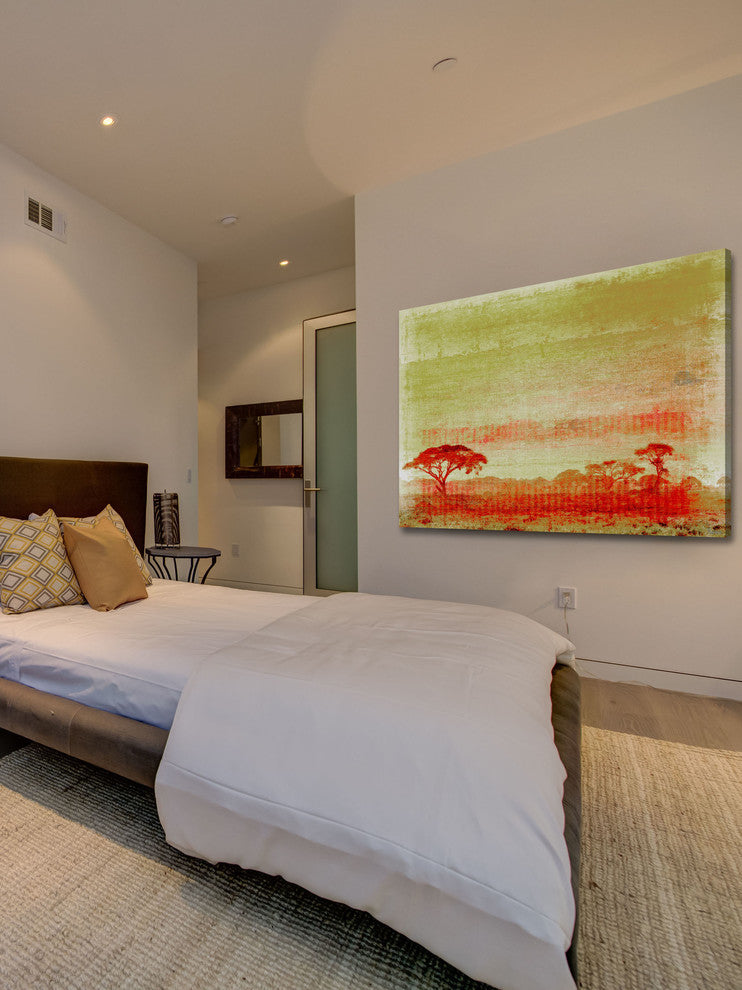 "Africa" Print on Canvas, 30"x20"