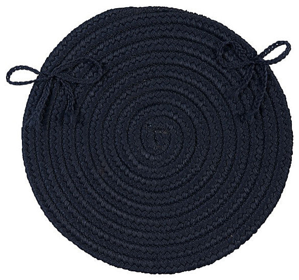 Colonial Mills Chair Pad Boca Raton Navy Chair Pad