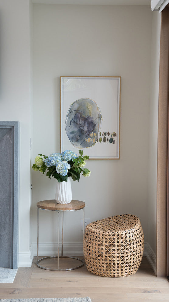 Jao Rattan Cane Stool, Natural