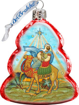 Keepsake Balthazar Three Kings Scenic Glass Ornament