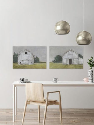 Rustic Barnyard III Diptych, Set of 2, 45x30 Panels