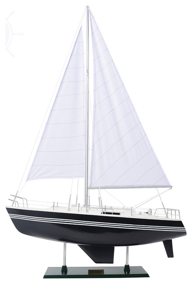 Victory Yacht Painted Wooden model sailing boat