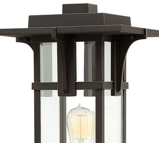 Hinkley Lighting 2321 Manhattan 120v 1 Light 21.5" Tall Post - Oil Rubbed