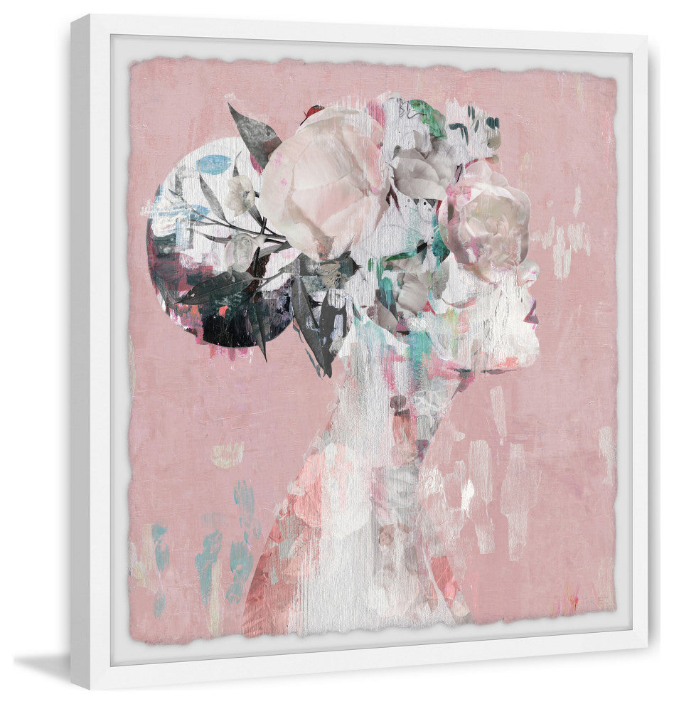"Elegant Bun III" Framed Painting Print, 12"x12"