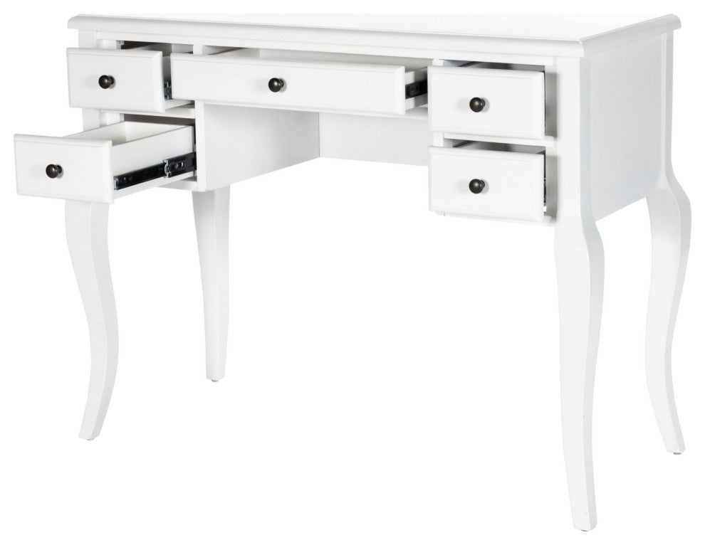 Cottage White Writing Desk