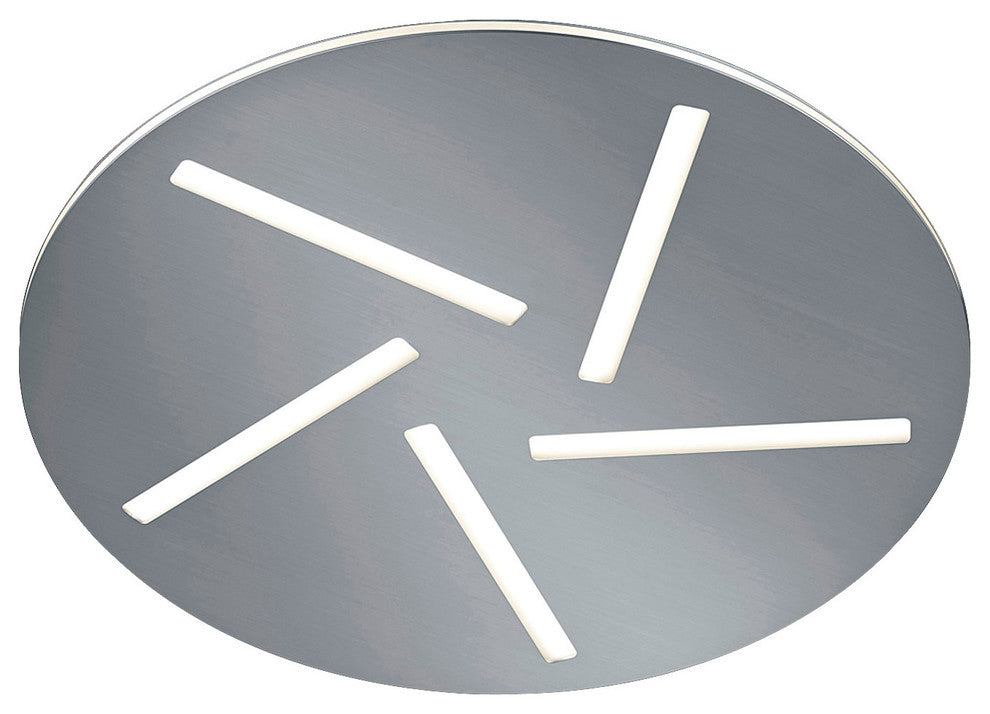 Modena LED Ceiling Light, Nickel Matte