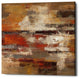 Epic Graffiti "Painted Desert" by Silvia Vassileva, Giclee Canvas Art, 18"x18"