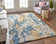 Weave & Wander Everley Wool Rug, Opal Gray/Blue/Bronze, Rug, 10'x14'