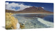 Desert Lake Laguna Canapa on Sunny Day, Modern Seashore Canvas Wall Art, 60"x28"