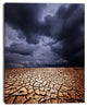 Dramatic Cloudy Sky over Drought Land, Landscape Canvas Art, 30"x40"