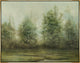 Evening Fog, 61.25"x48.25", Gold Leaf Gallery Float