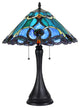 Keegan  2-Light Victorian Table Lamp 16" Shade