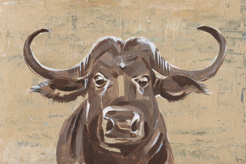 "No Bull" Painting Print on Wrapped Canvas, 60"x40"