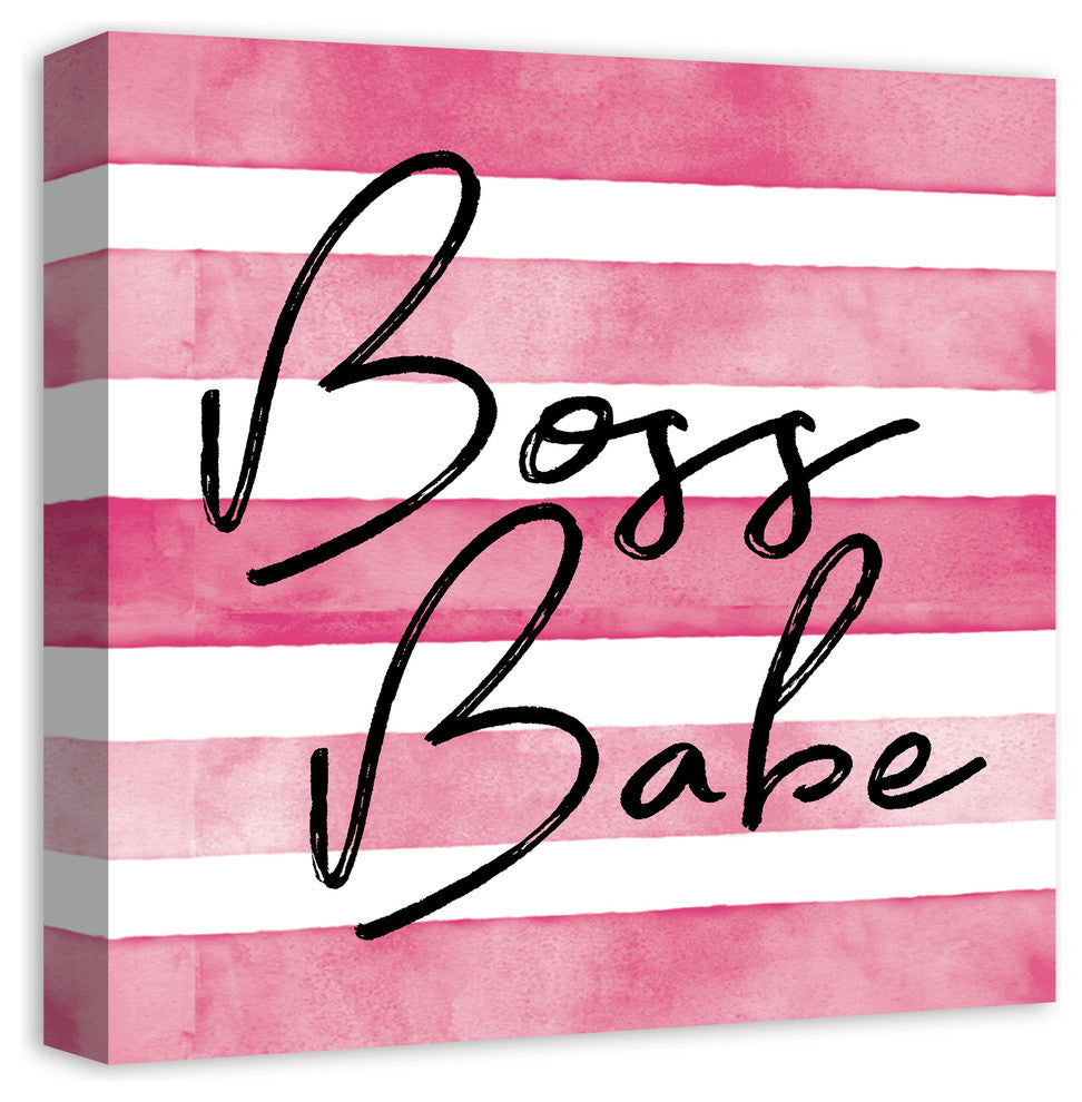 Boss Babe 16x16 Canvas Wall Art