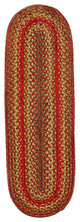 Homespice Decor Cider Barn  Jute Braided Table Runner 11" x 36" (Oval)