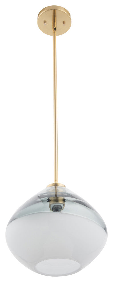 1-Light Modern Glass Mini Pendant