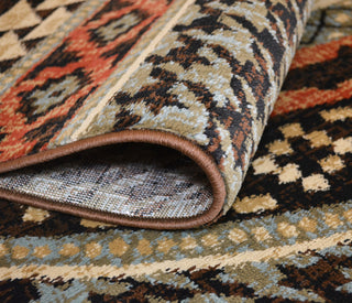 Asheville Lodge Bear Area Rug, Multi, 7'10"x9'10"