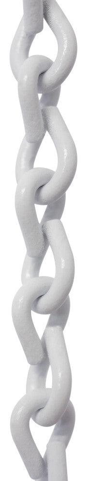 Steel Double Jack Basket Chain, 3', White, U13