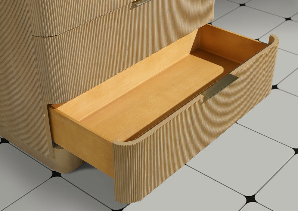 Ari Kitchen and Bath Calamigo 42" Freestanding Bathroom Vanity Oak