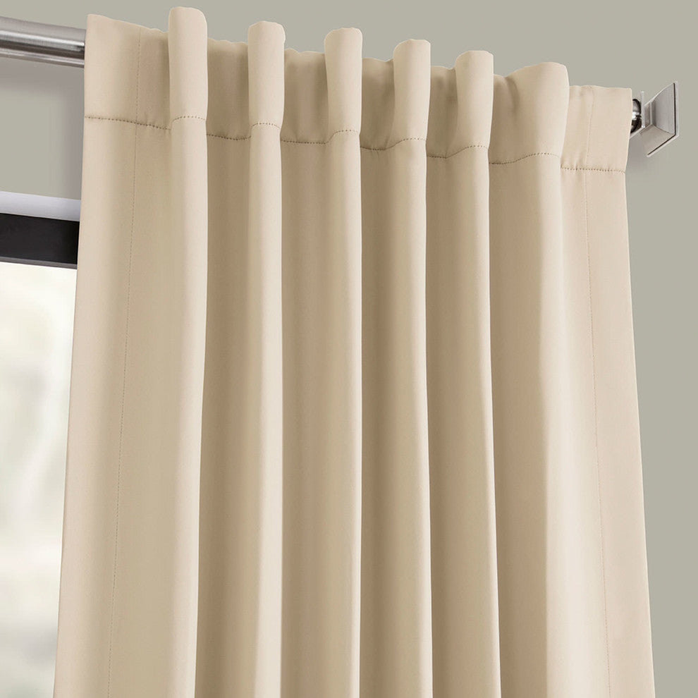 Eggnog Room Darkening Curtain, Set of 2, 50"x96"