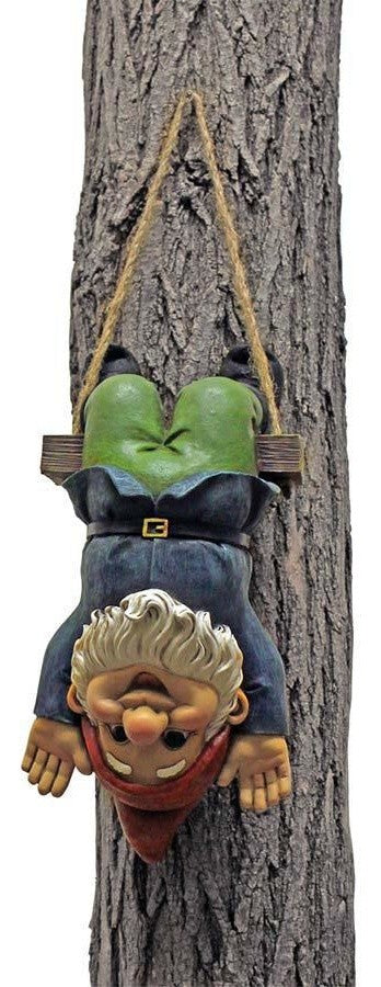 Decorative Alfie the Acrobat: Swinging Gnome Statue
