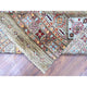 Sage Gray Afghan Super Kazak Hand Knotted Shiny Wool Oriental Rug, 8'6"x11'8"