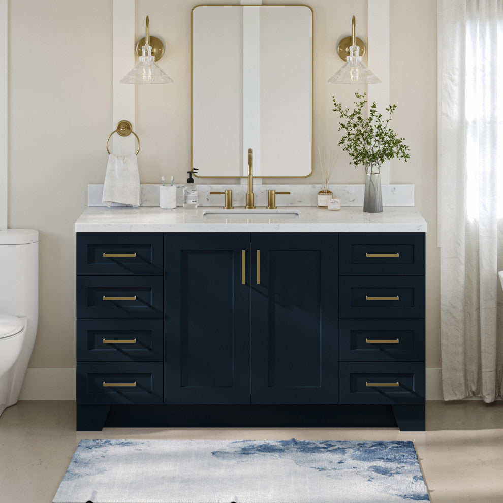 Ariel Taylor 60" Single Rectangular Sink Bathroom Vanity
