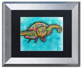 Dean Russo 'Turtle' Framed Art, 11x14, Black Mat, Black Mat