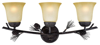 Sierra 3-Light Vanity Black Walnut