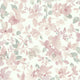 Watercolor Floral Peel and Stick Wallpaper, Pink and Green