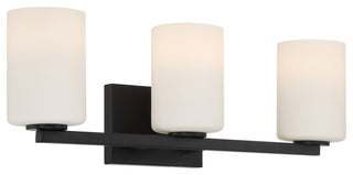 Sienna 3 Light LED Vanity, Matte Black