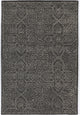 Hailee Hand-Tufted Contemporary Rug, Dark Gray/White, Rectangular 9'x13'
