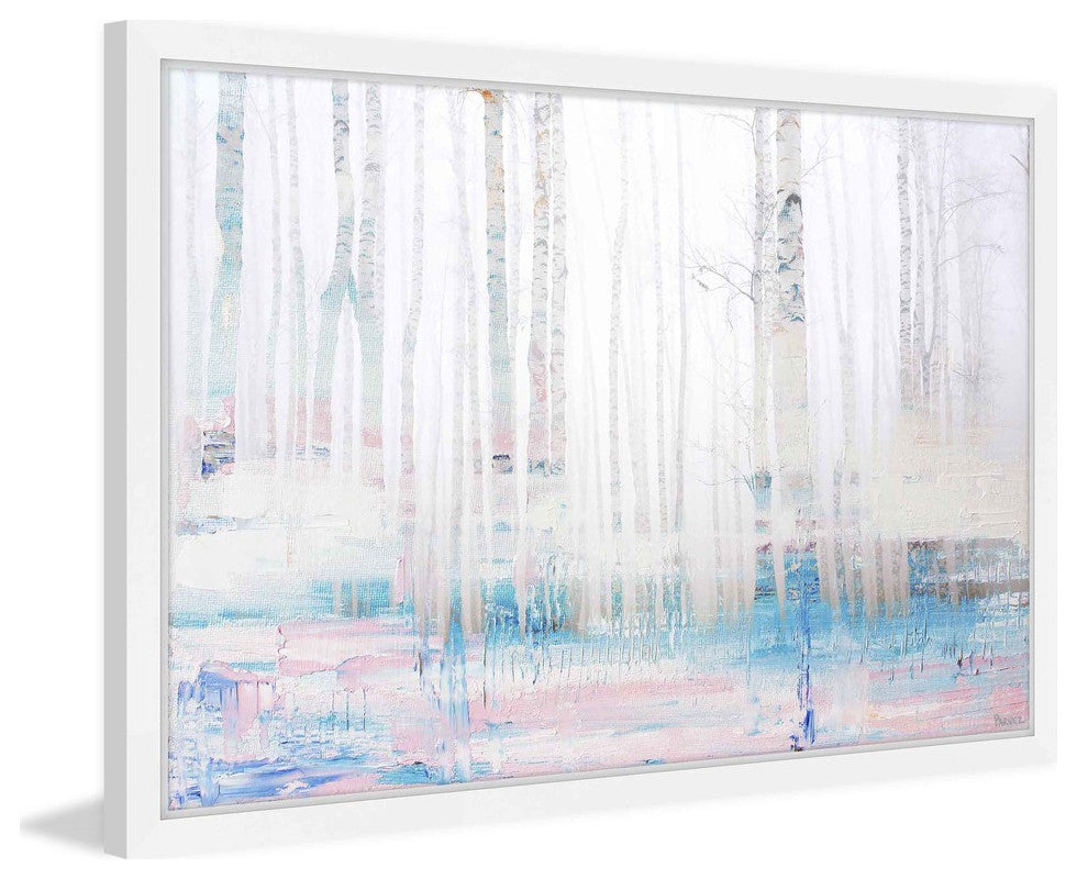 Parvez Taj "Enlightened" Framed Painting Print, 45"x30"