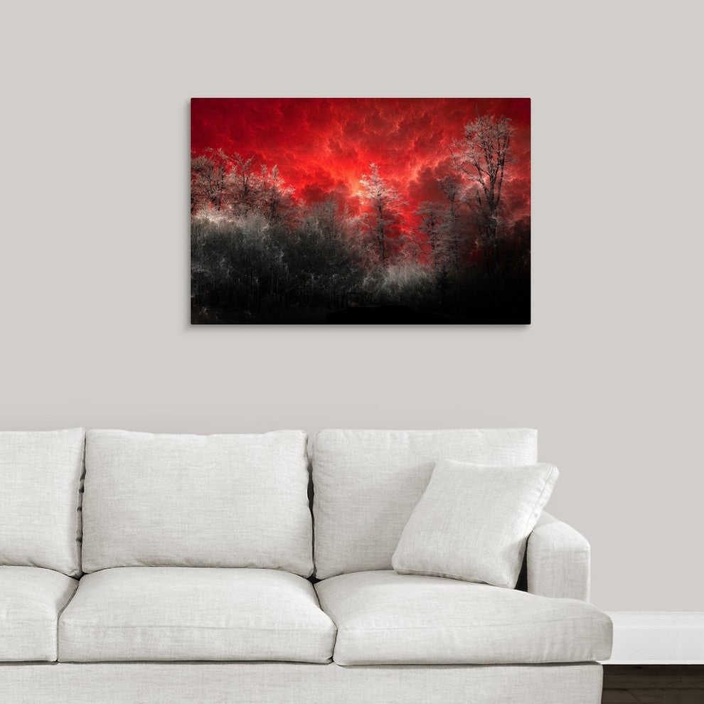 "Hot and Cold" Wrapped Canvas Art Print, 36"x24"x1.5"