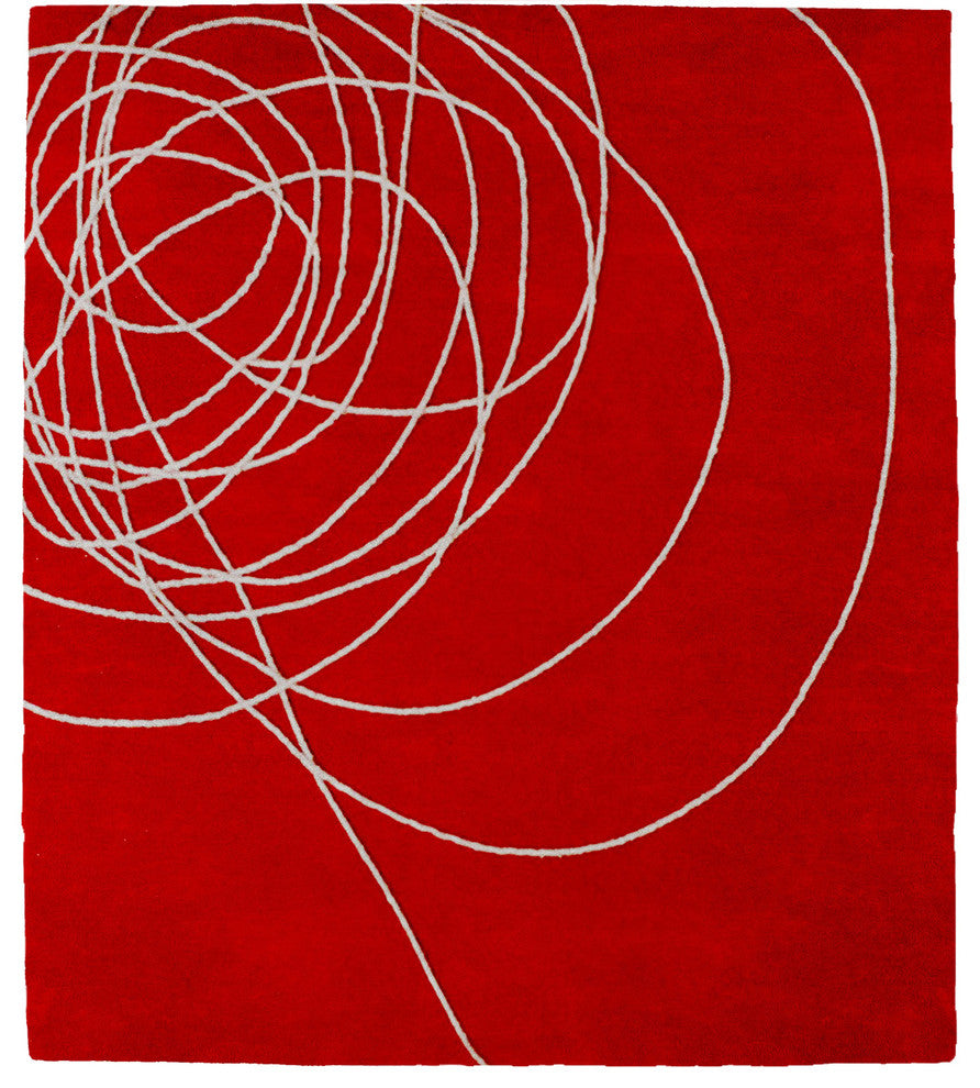 Yunta B Signature Rug, 6' Square