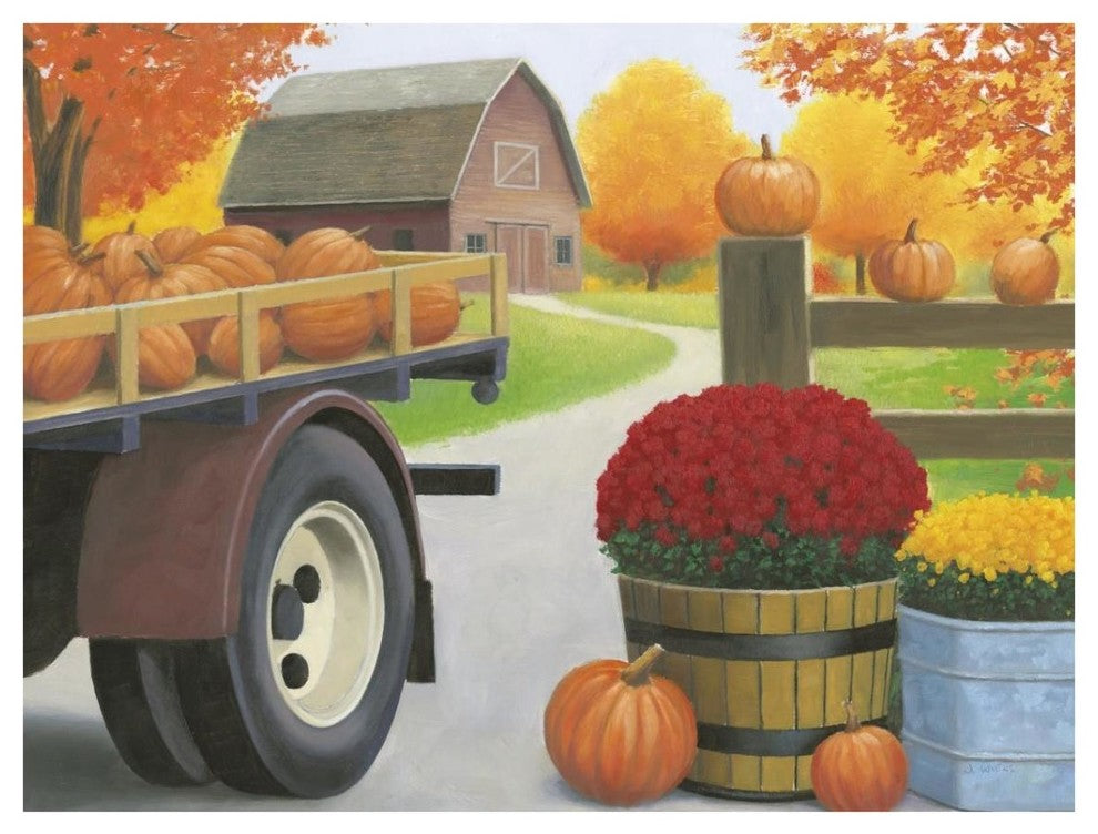 "Autumn Affinity I" Digital Paper Print by James Wiens, 18"x14"