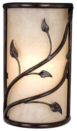 Vine 9.25-in Wall Light Oil Shale