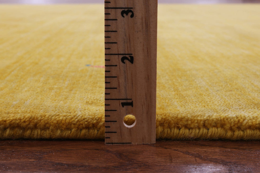 Persian Gabbeh Handmade Wool Rug 6' 0" X 9' 0" - Q15161
