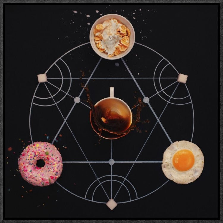 Breakfast Alchemy, 18"x18"
