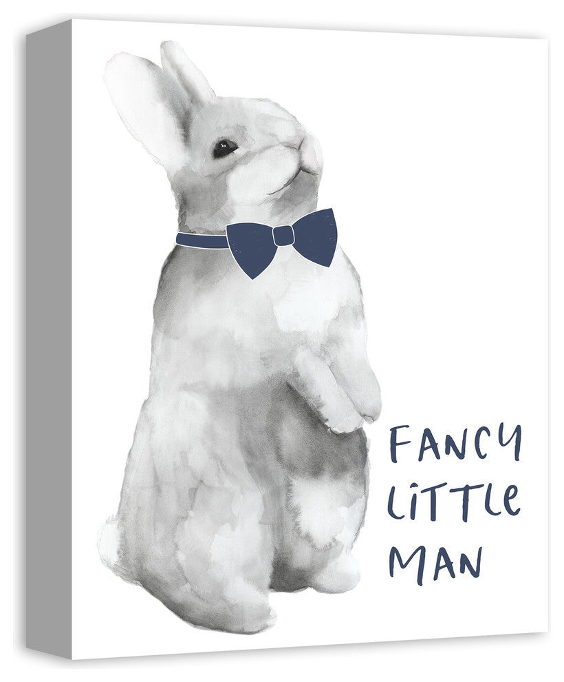 Fancy Little Man 11x14 Canvas Wall Art