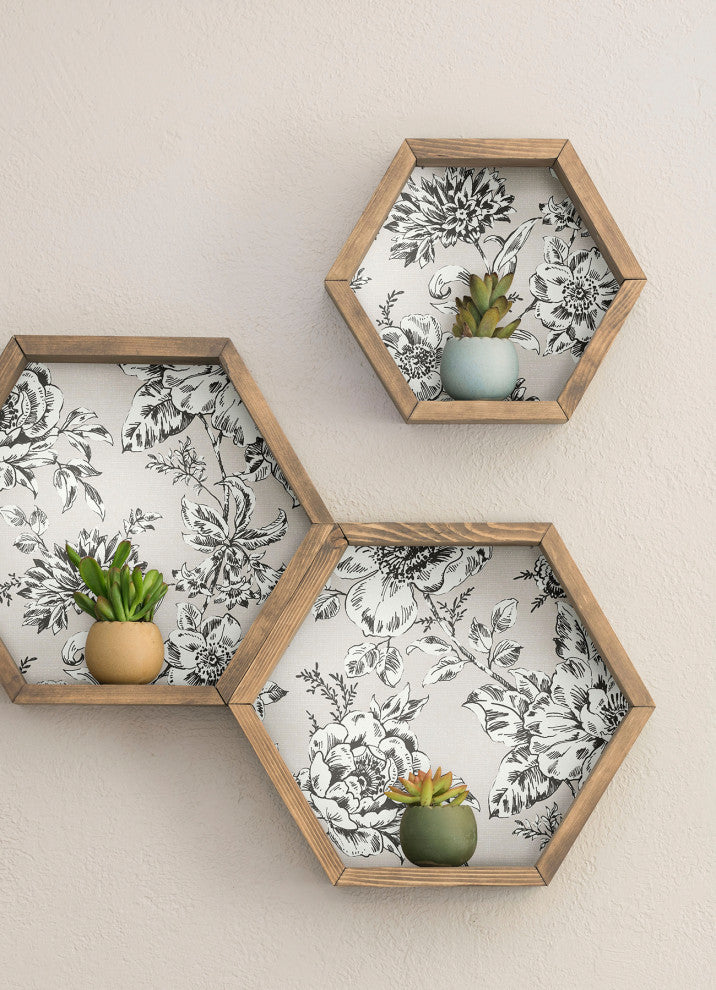 Taupe Winifred Peel & Stick Wallpaper