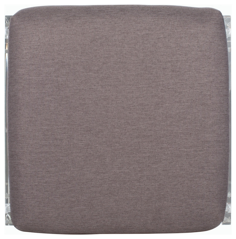 Safavieh Couture Piper Acrylic Counter Stool Grey