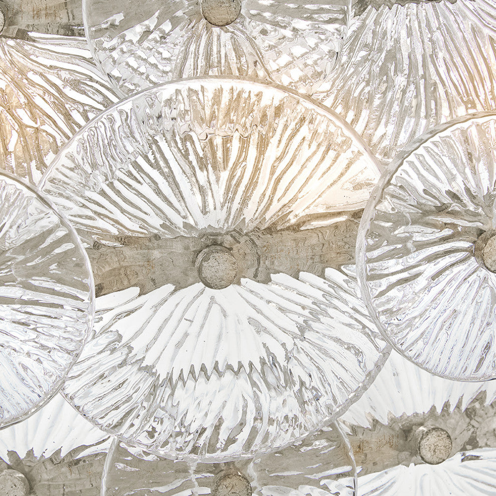 Fredrick Ramond Rene Chandelier, Glacial, Large