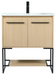 Sue 30" Single Bathroom Vanity, Maple