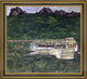 Egon Schiele Sawmill - 16" x 20" Framed Premium Canvas Print