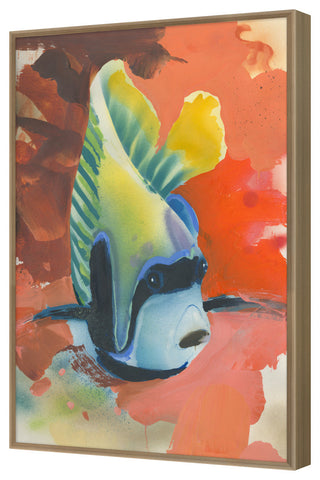 Life Aquatic 3 Fine Art Print, Gold, 50"x33"